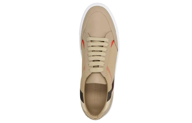(W) Burberry Low Top Lace-Up 'Beige Check' 圖 4
