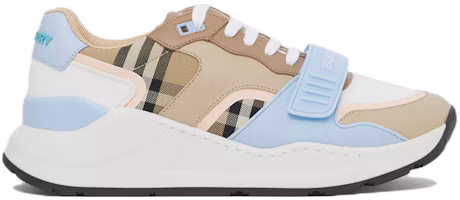 Order (Women) Burberry Low-Top Sneaker 'Blue and Brown Plaid' 80483471