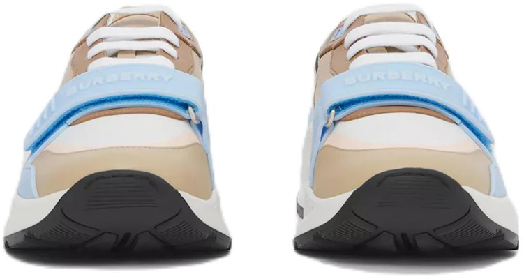 (W) Sneaker Low-Top Burberry 'Plaid Biru dan Coklat' 80483471 Lookbook (W) Sneaker Low-Top Burberry 'Plaid Biru dan Coklat' 80483471