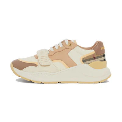 (W) Burberry Low-Top Sneaker 'Vanilla Check'