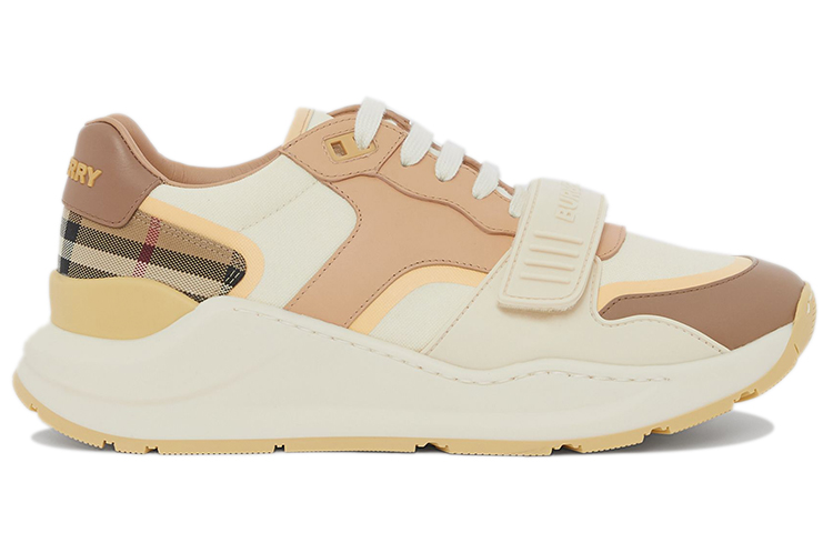 (W) Burberry Low-Top Sneaker 'Vanilla Check' 圖 2