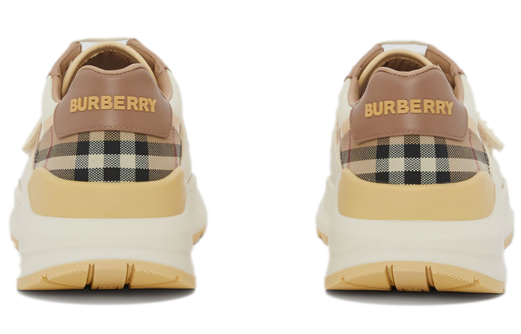 (W) Burberry Low-Top Sneaker 'Vanilla Check' 圖 5