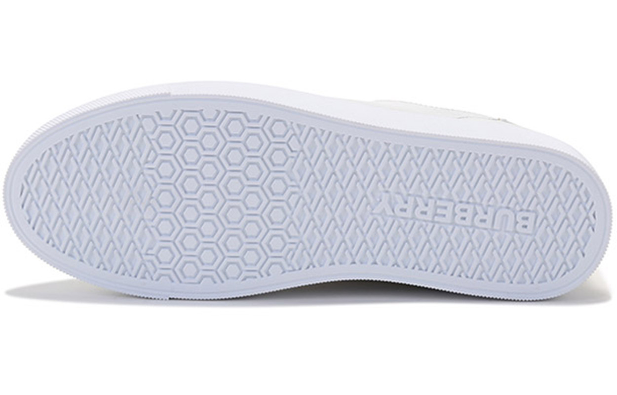 (W) Burberry Low Top Sneaker 'White Leather' 圖 6