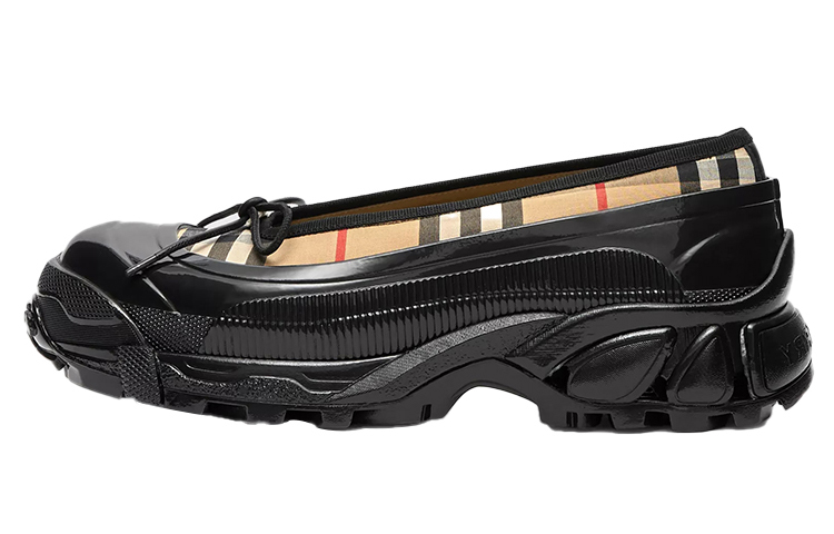 (W) Burberry Low-Top Sneakers 'Check Black'