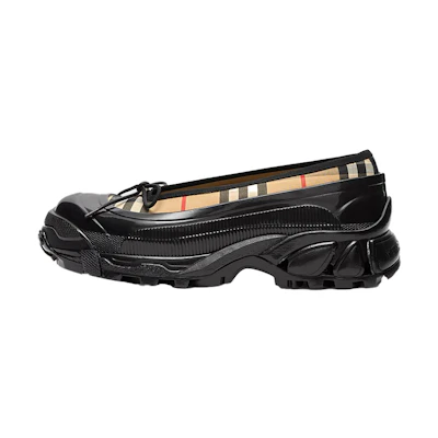 (W) Burberry Low-Top Sneakers 'Check Black'