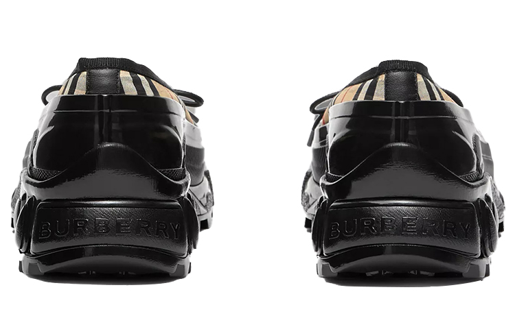 (W) Burberry Low-Top Sneakers 'Check Black' 圖 5