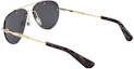 Shop (Women) Burberry Metal Logo Aviator Sunglasses Women - Gold B3151-1109-87