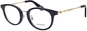 Buy (Women) Burberry Metal Logo Cat-Eye Optical Glasses Women’s Black. B2413-D-3001