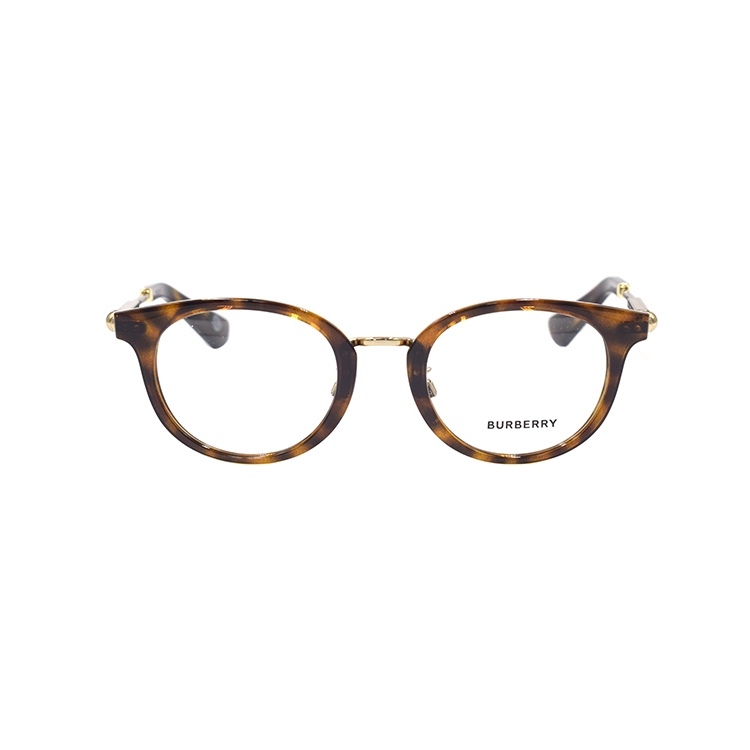 Shop (Women) Burberry Metal Logo Cat Eye Optical Glasses Women Tortoiseshell Frame. B2413-D-3002