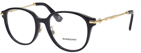 women-burberry-metal-logo-round-optical-glasses-black-b2412-d-3001