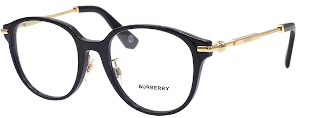 (Women) Burberry Metal Logo Round Optical Glasses Black B2412-D-3001 Order (Women) Burberry Metal Logo Round Optical Glasses Black B2412-D-3001