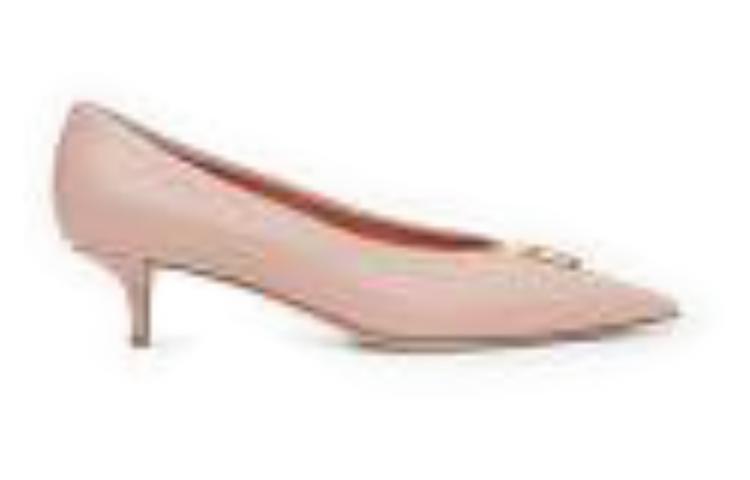 (W) Burberry Mid-Heel Pump 'Pink Leather' 圖 2