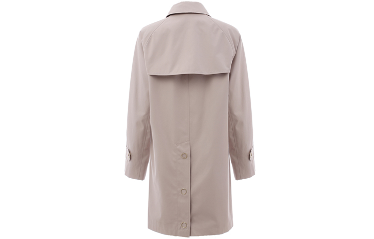 (Women) Burberry Mid-Length Cotton Trench Coat Light Almond 80141941 圖 3