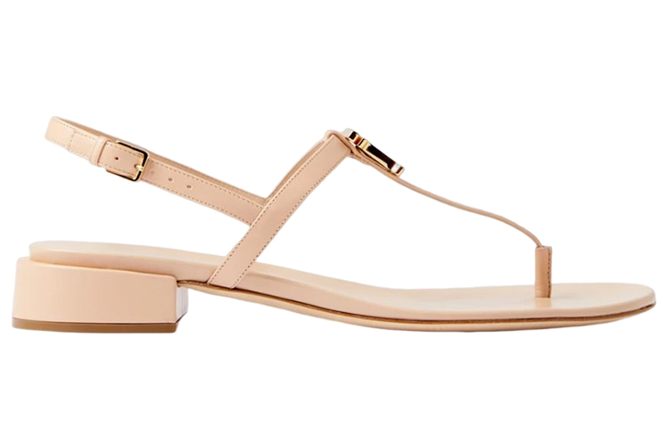 (W) Burberry Monogram Buckle Slide 'Light Nude' 圖 2