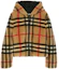 Order (Women) Burberry Monogram Print Hooded Zip-Up Jacket Beige . 80727521