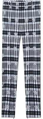 (W) Pantalones Ajustados Burberry Monogram Gris Claro 80379261 Buy (W) Pantalones Ajustados Burberry Monogram Gris Claro 80379261