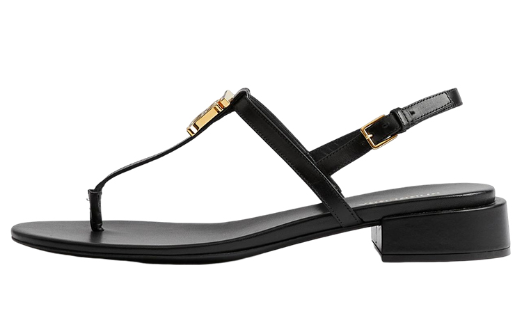 Buy (W) バーバリー モノグラム サンダル (ロゴバックル) 80648701