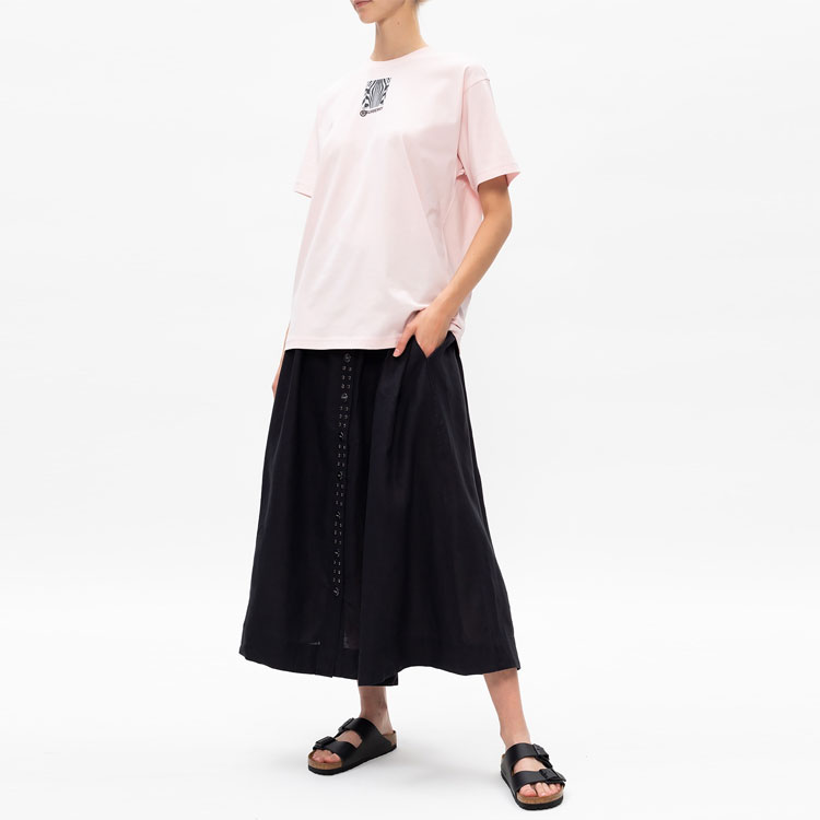 (Women) Burberry Montage Print Pink Crewneck T-Shirt . 80323941 圖 3