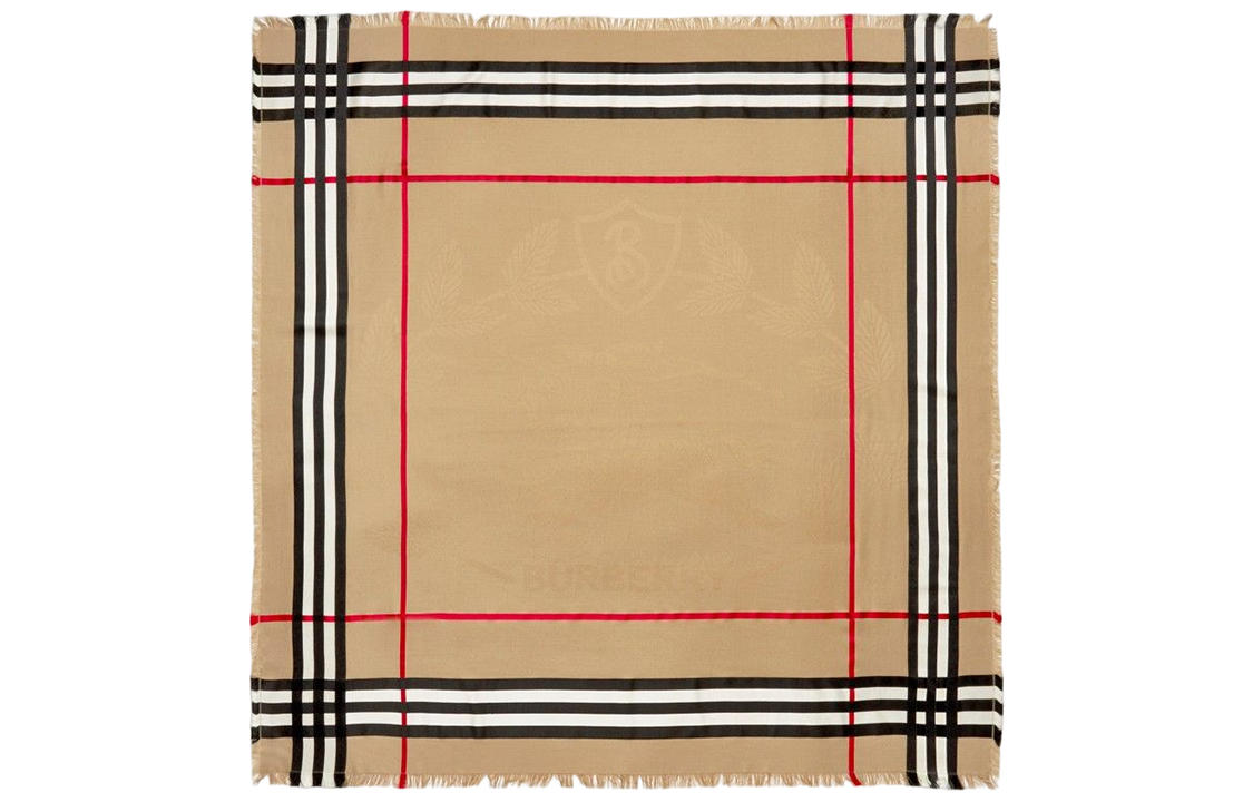 (Women) Burberry Montage Print Wool Knitted Scarf for Women. 80669601 圖 3