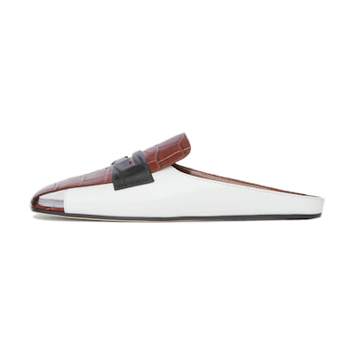 (W) Burberry Mule 'Brown Leather'