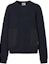 Buy (Women) Burberry Navy Black Pullover Crewneck Sweatshirt. 80433911