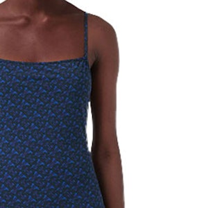 (W) 巴宝莉海军蓝logo印花无袖连体泳衣。 80488851 Sizing (W) 巴宝莉海军蓝logo印花无袖连体泳衣。 80488851