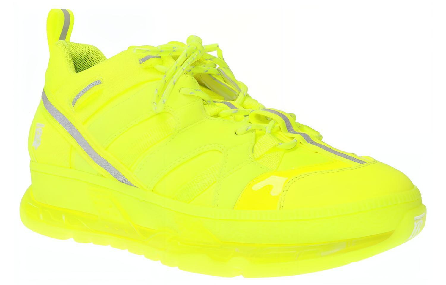 (W) Burberry Nylon and Cotton Sneaker 'Fluorescent Yellow' 圖 2