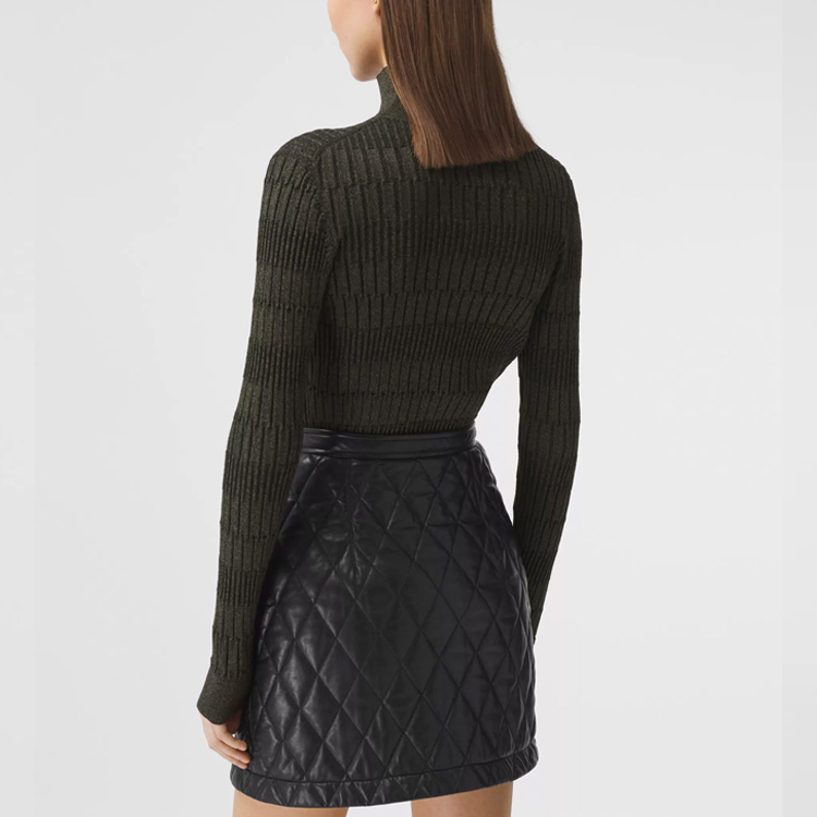 Purchase (W) 버버리 올리브 슬림핏 터틀넥 니트 스웨터 80332001