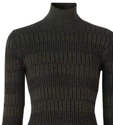 (W) 버버리 올리브 슬림핏 터틀넥 니트 스웨터 80332001 Details for (W) 버버리 올리브 슬림핏 터틀넥 니트 스웨터 80332001