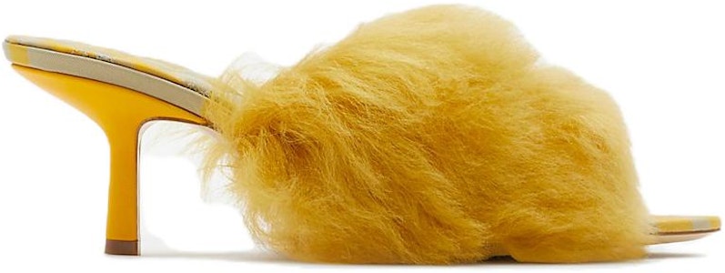 (W) Sandal Rata Hujung Terbuka Burberry 'Kuning' 80773741 Order (W) Sandal Rata Hujung Terbuka Burberry 'Kuning' 80773741