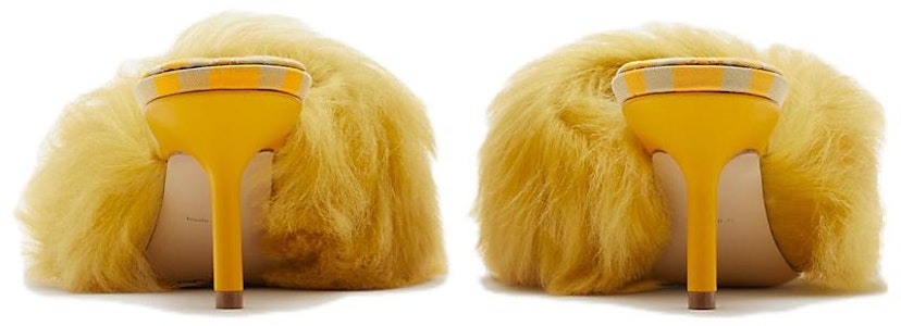 (W) Sandal Rata Hujung Terbuka Burberry 'Kuning' 80773741 Shop (W) Sandal Rata Hujung Terbuka Burberry 'Kuning' 80773741