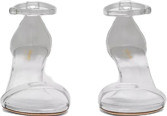 (W) Sandales à Talons Hauts Ouvertes en Cuir Burberry ''Argent'' 80534861 Lookbook (W) Sandales à Talons Hauts Ouvertes en Cuir Burberry ''Argent'' 80534861