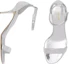 Shop (W) Sandales à Talons Hauts Ouvertes en Cuir Burberry ''Argent'' 80534861