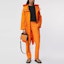 Lookbook (Women) Burberry Orange Tailored Silk Wool Trousers 80393231