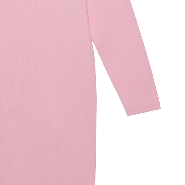 Shop (W) Vestido Burberry Rosa Orquídea Monograma Manga Larga Stretch 80391791