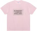 Buy (Women) Burberry Oversize Letter Logo Print Loose Cotton T-Shirt Women Pink 80268821