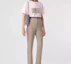 Sizing (Women) Burberry Oversize Letter Logo Print Loose Cotton T-Shirt Women Pink 80268821