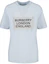 Buy (W) Camiseta Suelta Burberry Logo Grande Estampado Azul Claro 80264751