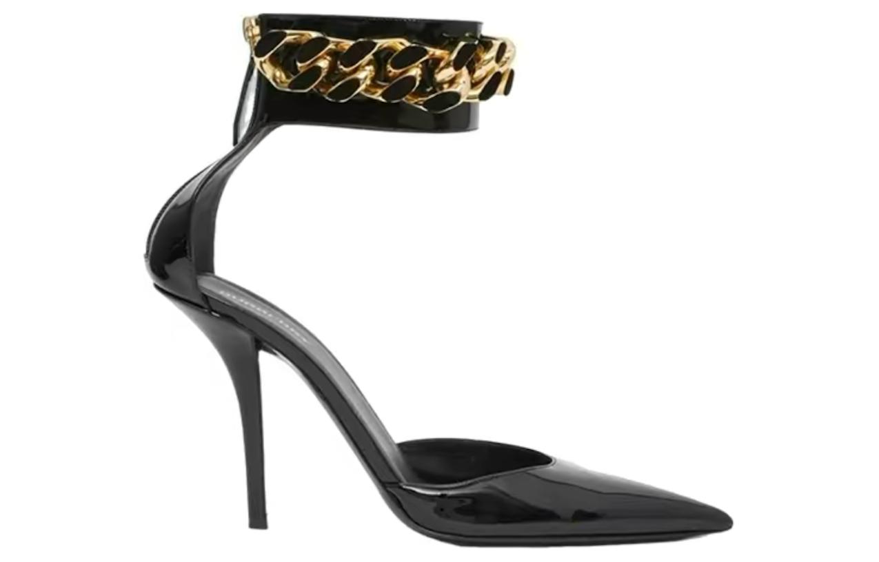 Order (W) 버버리 에나멜 체인 스틸레토 힐 (10cm) 80635771