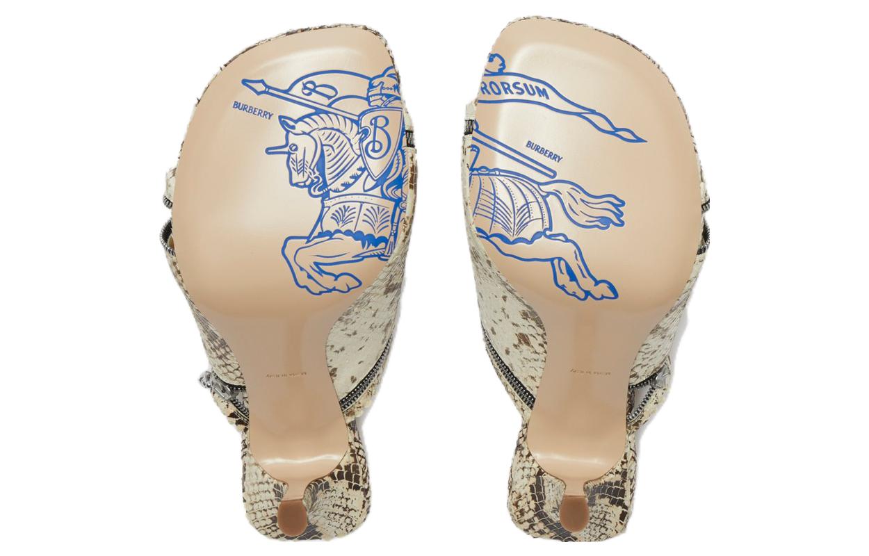 Shop (Women) Burberry Peep 'Beige Comfort' 80802601
