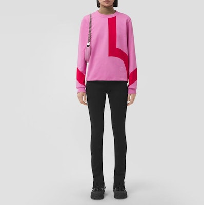 (Women) Burberry Pink Geometric Print Crewneck Pullover Sweatshirt. 80471371 Lookbook (Women) Burberry Pink Geometric Print Crewneck Pullover Sweatshirt. 80471371