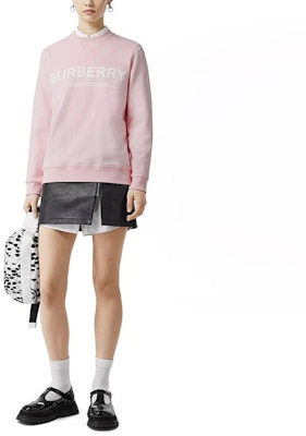 (W) Burberry 粉色Logo印花圓領衛衣 80089041 Shop (W) Burberry 粉色Logo印花圓領衛衣 80089041