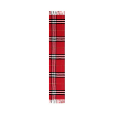 (Women) Burberry Plaid Fringe Cozy Knit Scarf 80155261