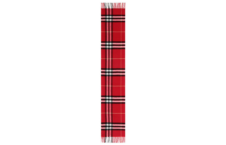 (Women) Burberry Plaid Fringe Cozy Knit Scarf 80155261 圖 2