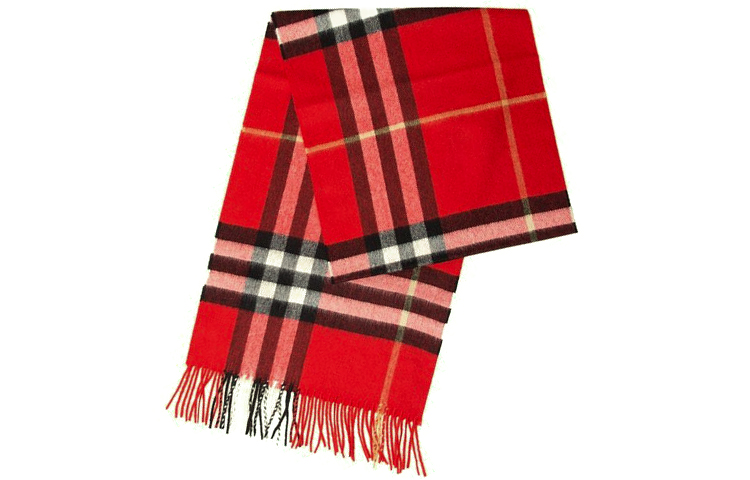 (Women) Burberry Plaid Fringe Cozy Knit Scarf 80155261 圖 4