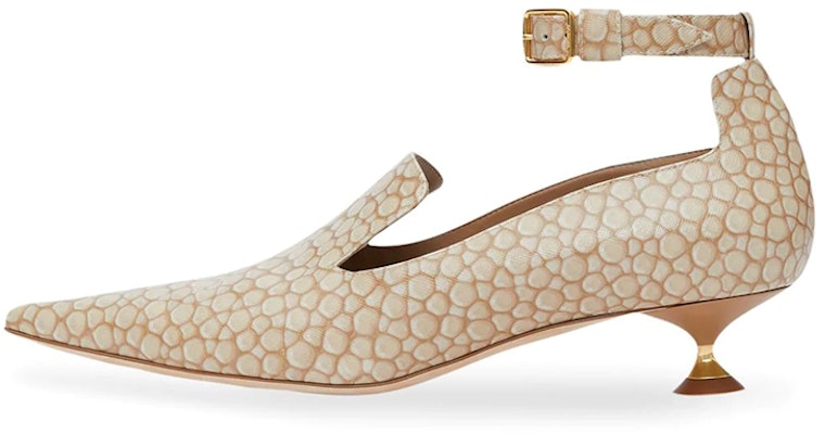 Burberry 印花 時尚尖頭高跟鞋 淺褐色 女款 Buy Burberry 印花 時尚尖頭高跟鞋 淺褐色 女款