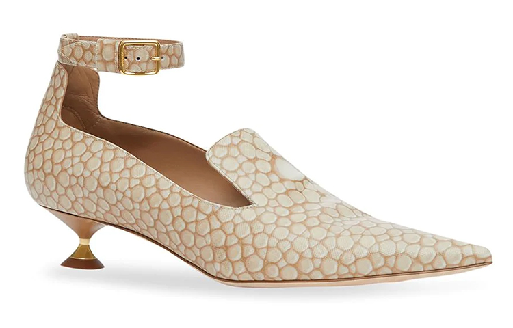 (W) Burberry Pointed-Toe High Heels 'Light Brown Print' 圖 2