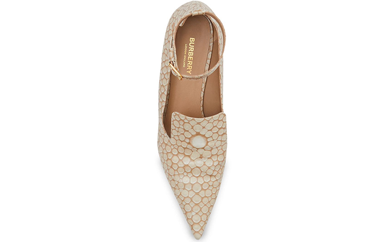 (W) Burberry Pointed-Toe High Heels 'Light Brown Print' 圖 3