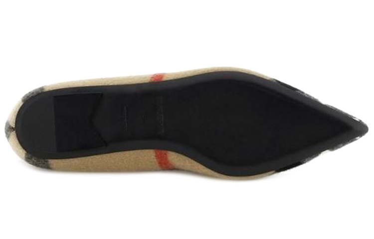 (W) Burberry Pointed Flat 'Light Brown' 圖 4