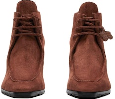 博柏利 Burberry 尖頭綁帶短靴 女款 棕色 8.5cm Lookbook 博柏利 Burberry 尖頭綁帶短靴 女款 棕色 8.5cm